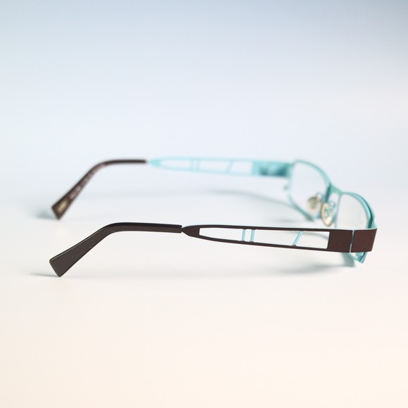 Kliik denmark K-420 247 45-17 135 teal blue eyeglasses small frame N6 - Picture 7 of 12
